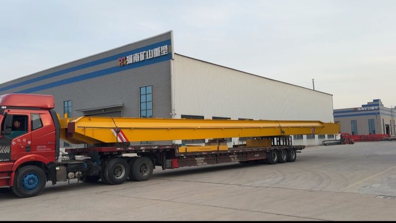 電動葫蘆橋式起重機 LH10t-27.95m 電動單梁起重機 LD5t—23.3m 制作完成，發(fā)往浙江省金華市交付客戶使用